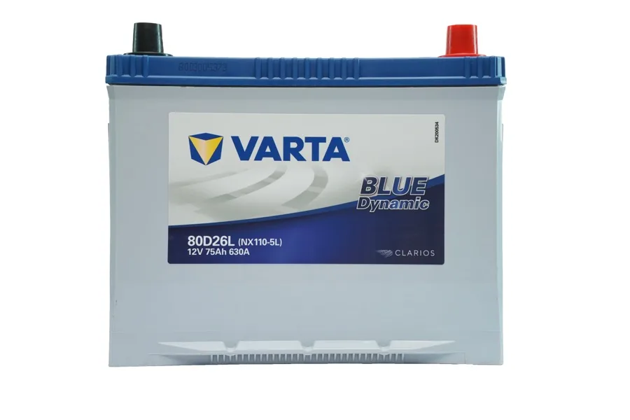 Varta Blue Dynamic 80D26L untuk kereta Asian